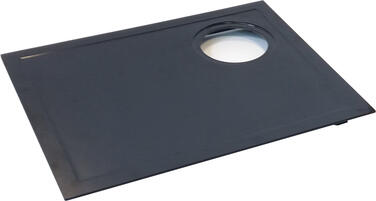 PLATEAU ZEN LINE PERÇÉ NOIR FINITION ANTI-TACHE