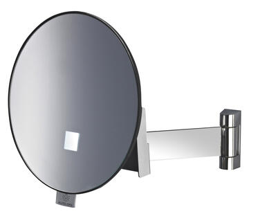 MIROIR ÉCLIPS ROND LUMINEUX BRAS PLAT