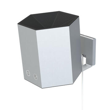 PURIFICATEUR D'AIR COMPACT SHIELD NOIR AVEC SUPPORT MURAL