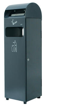 CENDRIER CORBEILLE 3L/29L GRIS MANGANESE