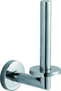PORTE-ROULEAU PAPIER TOILETTE AVEC RÉSERVE INOX