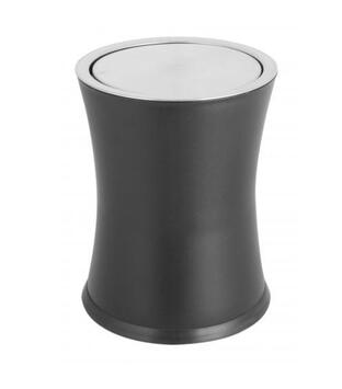 POUBELLE COUVERCLE BASCULANT SWING 8L GRIS