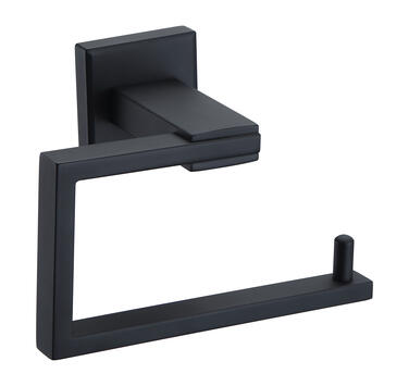 PORTE-ROULEAU PAPIER TOILETTE ARGO NOIR MAT