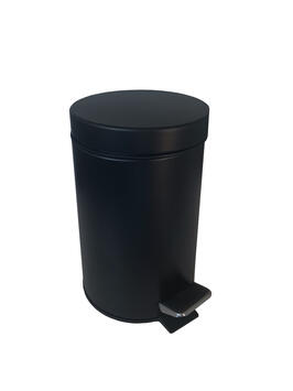 POUBELLE A PEDALE 3L NOIR