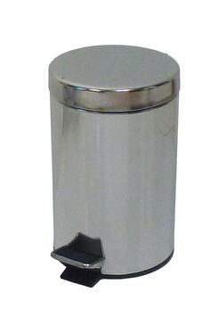 POUBELLE A PEDALE 5L INOX MIROIR