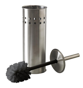 BROSSE WC AVEC SUPPORT INOX BROSSE