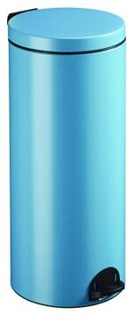 POUBELLE A PEDALE SANELIA 30L BLEU