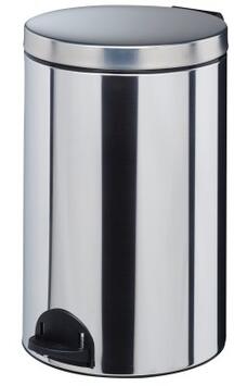 POUBELLE A PEDALE SANELIA 20L INOX BRILLANT