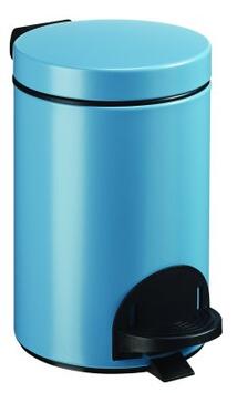 POUBELLE A PEDALE SANELIA 3L BLEU