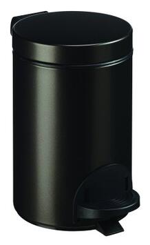 POUBELLE A PEDALE SANELIA 3L GRIS MANGANESE