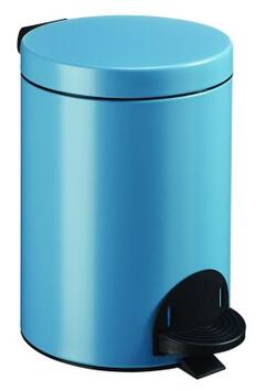POUBELLE A PEDALE SANELIA 5L BLEU