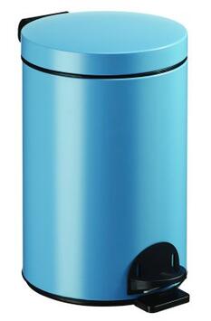 POUBELLE A PEDALE SANELIA 14L BLEU