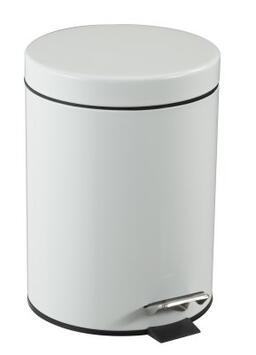 POUBELLE A PEDALE ESSENCIA 5L BLANC