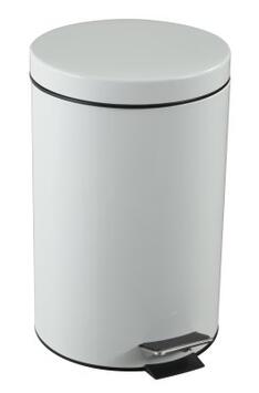 POUBELLE A PEDALE ESSENCIA 14L BLANC