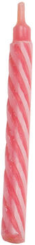BOUGIES TORSADÉES FINES Ø 6 H60 MM ROSES X100