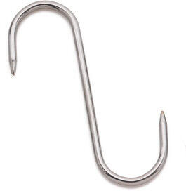 ESSES DE BOUCHERIE INOX 2 POINTES 12 CM DIAMÈTRE 5 MM X10