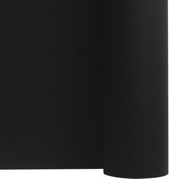 NAPPE ROULEAU EN NON TISSÉ DE 25 MÈTRES LARGEUR 1,20 M, NOIR ÉBÈNE