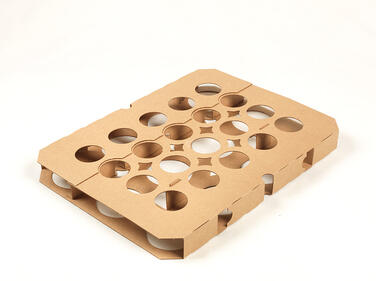 PLAQUES CALAGE EMPREINTES CUISSON CAISSETTES TULICUP 395X295X35MM X5