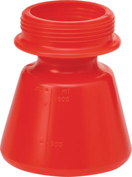 RESERVOIR POUR PULVERISATEUR MOUSSE 1,4L ROUGE