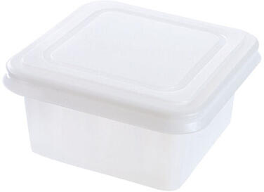 MOULES GLACE CARRÉS COUVERCLE ÉTANCHE TRANSLUCIDE 1/2 LITRE 109 H 65MM X25