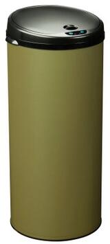 POUBELLE A OUVERTURE AUTOMATIQUE SENSITIVE 45L GRIS OLIVE