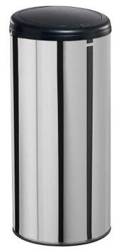 POUBELLE OUVERTURE PAR PRESSION HANDTOUCH 45L INOX BRILLANT