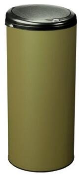 POUBELLE OUVERTURE PAR PRESSION HANDTOUCH 45L GRIS OLIVE