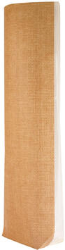 SACHETS CONFISERIES DÉCORÉS TOILE DE JUTE 100X220MM ÉCRU X100