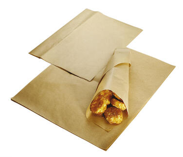 PAPIER D'EMBALLAGE INGRAISSABLE KRAFT 400X300 MM MARRON X1890 FEUILLES