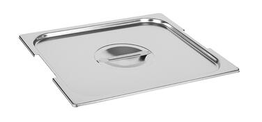 COUVERCLE INOX GN 2/3 POUR TREMPEUSE À CHOCOLAT