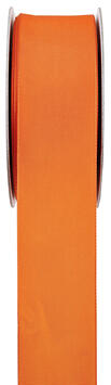 BOBINE 25M DE RUBAN LAITONNÉ UNI 25 MM, ORANGE