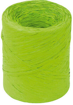BOBINE 200M DE RAPHIA POLYPROPYLÈNE 15 MM, VERT ANIS