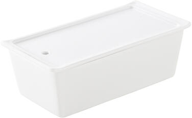 TERRINE RECTANGULAIRE AVEC COUVERCLE 24,2 X 11,4 CM