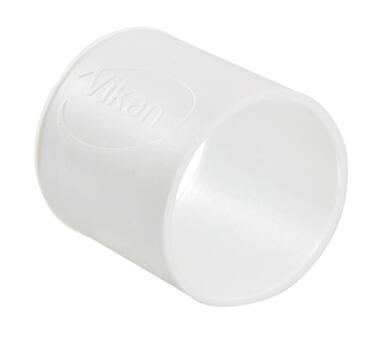 COLLIER COLORE CAOUTCHOUC DIAMETRE 26MM BLANC X5
