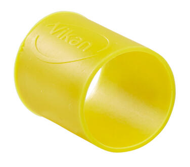 COLLIER COLORE CAOUTCHOUC DIAMETRE 26MM JAUNE X5