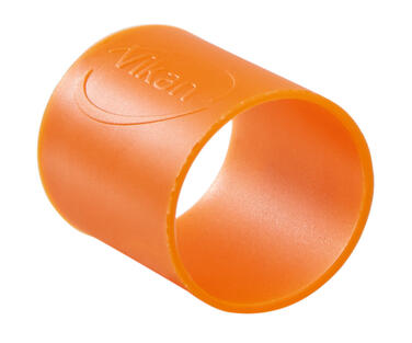 COLLIER COLORE CAOUTCHOUC DIAMETRE 26MM ORANGE X5