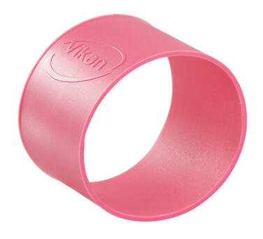 COLLIER COLORE CAOUTCHOUC DIAMETRE 40MM ROSE X5
