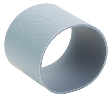COLLIER COLORE CAOUTCHOUC DIAMETRE 40MM GRIS X5