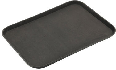 PLATEAU RECTANGULAIRE NOIR 51 X 38 CM