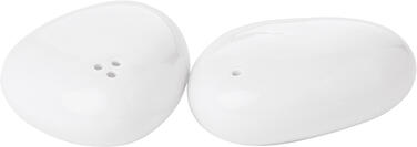 DUBLIN SET 3 SALIÈRES ET 3 POIVRIÈRES PORCELAINE