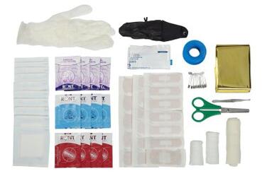 KIT ÉQUIPEMENT PREMIERS SECOURS PHARMACIE CLINIX