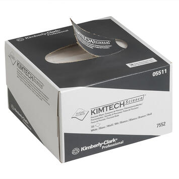 LAVETTE NON TISSEE USAGE UNIQUE KIMTECH SCIENCE BLANC 286 FORMATS X30