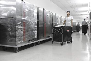 CHARIOT A LINGE X-CART 300L ARMATURE PLIANTE