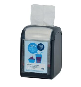 DISTRIBUTEUR SERVIETTE POUR TABLE TORK XPRESSNAP FIT® N14 NOIR