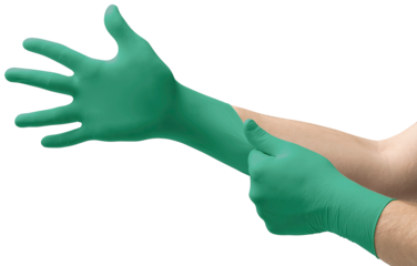 GANT LATEX VERT TOUCHNTUFF® 92-600 TAILLE M BOÎTE X100
