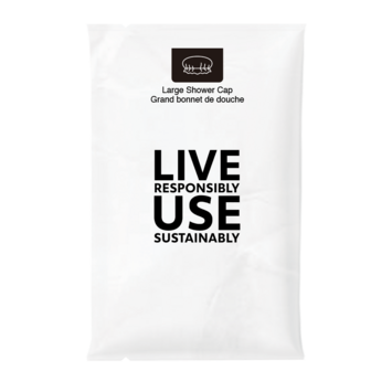 BONNET DE DOUCHE TRANSPARENT SACHET INDIVIDUEL X500