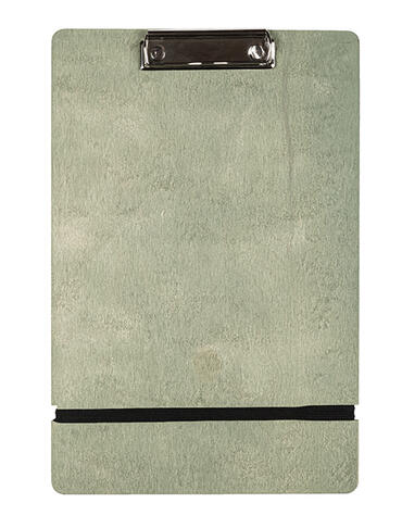 PORTE-MENU AVEC PINCE VERT AA4 34,5 X 23 CM