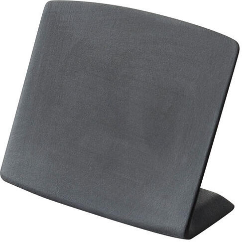 CHEVALET EN PORCELAINE NOIRE MATE 5,6 X 3 CM