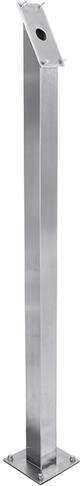 PIED 120 CM POUR PORTE-MENU EN ACIER INOXYDABLE À LED