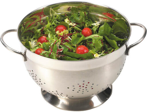 PASSOIRE INOX À FRUITS À ANSES 20 CM
